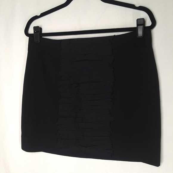 Gap Small Black Stretch Skirt With Ribbon Detail - Picture 6 of 10
